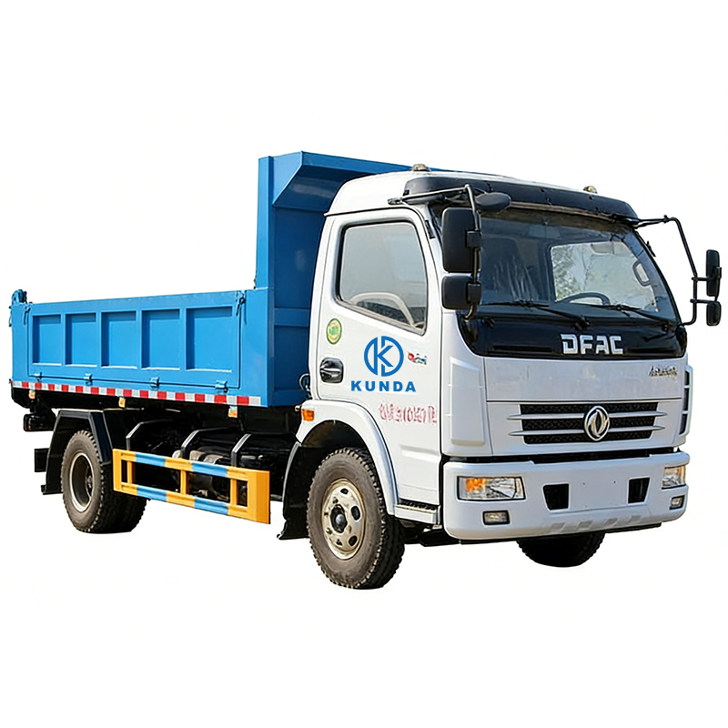 Manufacture Dongfeng Mini 4x2 Mining Dump Truck 4 Tons Tipper Truck for Sale